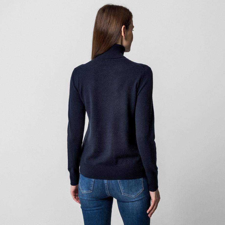 Manor Woman Bio-Cashmere Rollkragen Pullover  