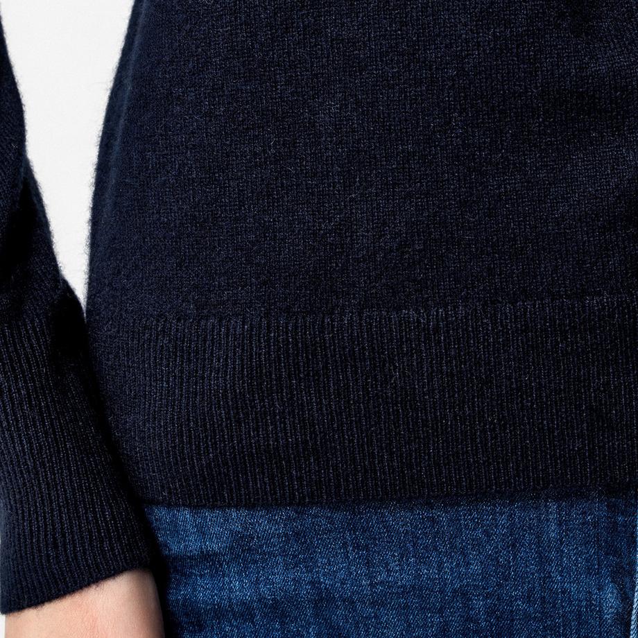 Manor Woman Bio-Cashmere Rollkragen Pullover  