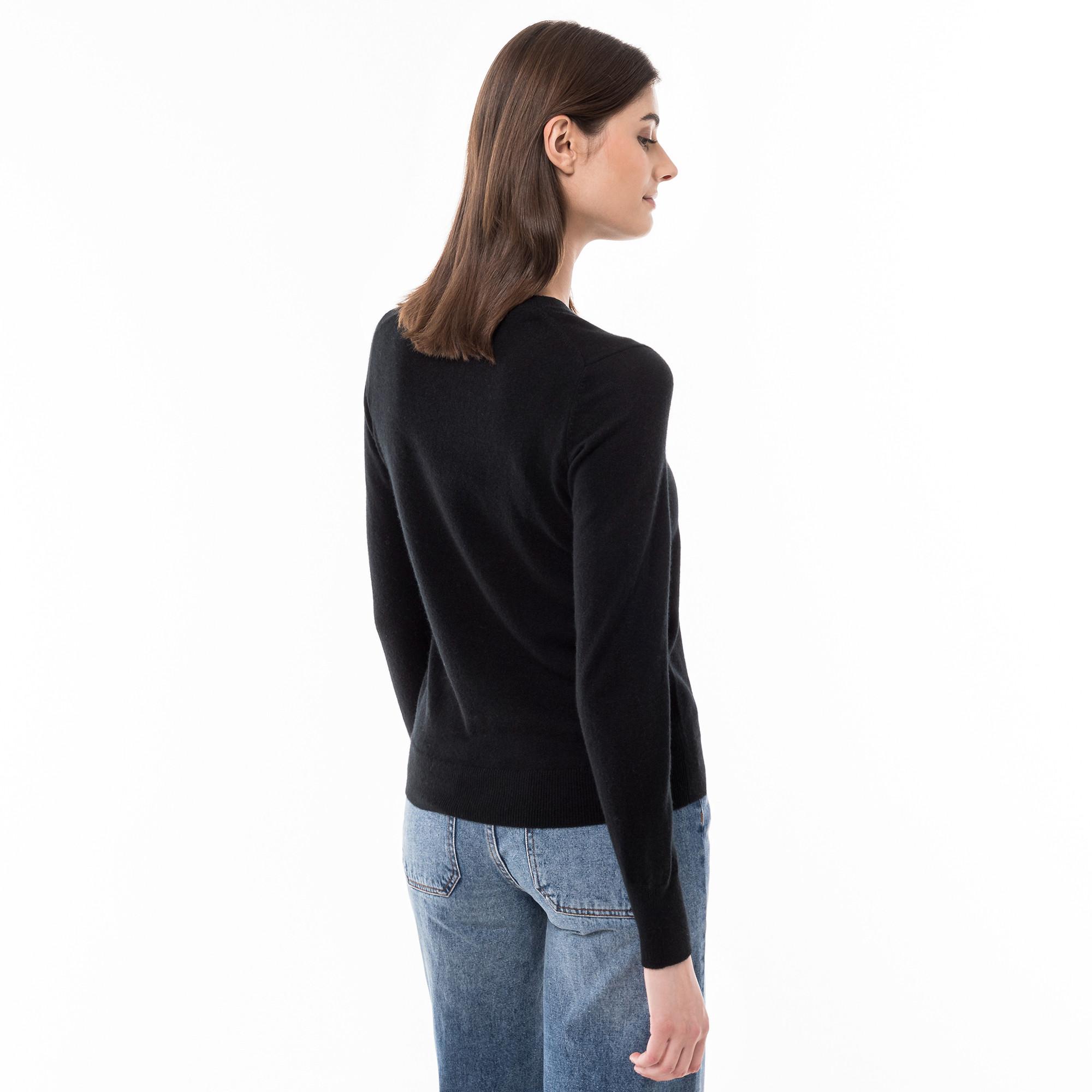 Manor Woman  Bio-Cashmere Pullover, Rundhals 