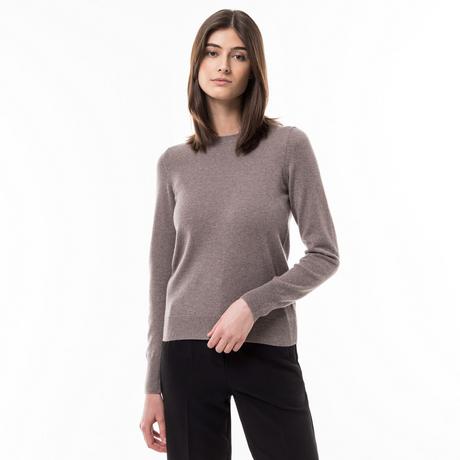 Manor Woman  Pull en cachemire bio, col rond 