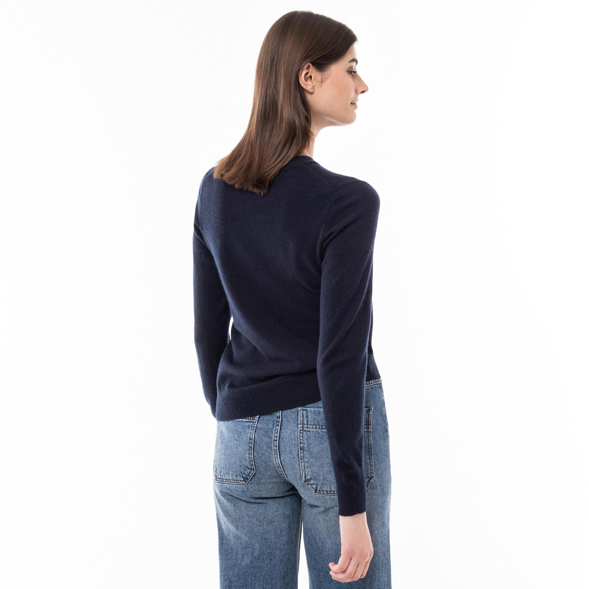 Manor Woman  Bio-Cashmere Pullover, Rundhals 