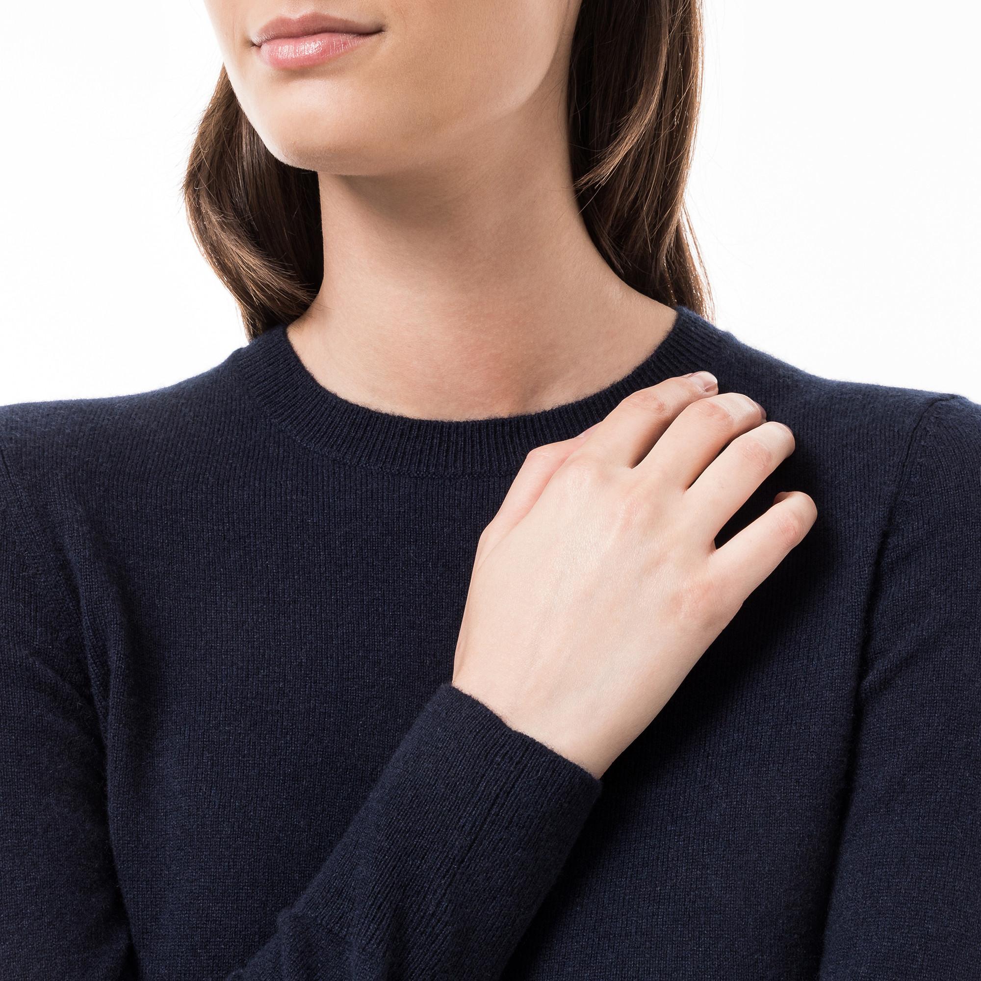 Manor Woman Pull en cachemire bio col rond  