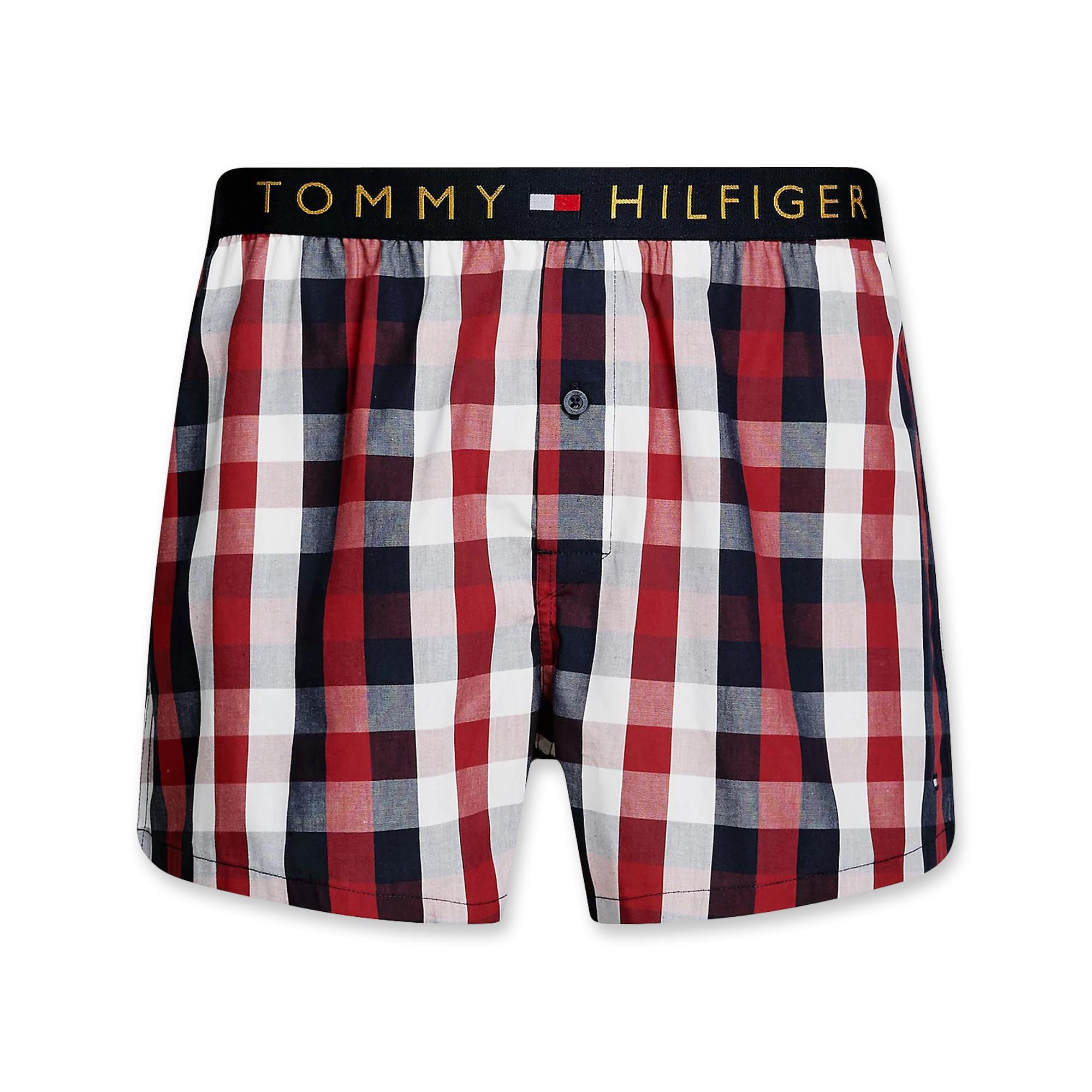 TOMMY HILFIGER WOVEN BOXER PRINT GOLD WB Boxershorts 