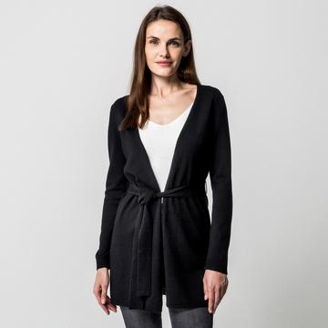 Cardigan, cachemire organico