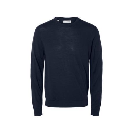 SELECTED SLHTray LS Knit Merino Maglione  