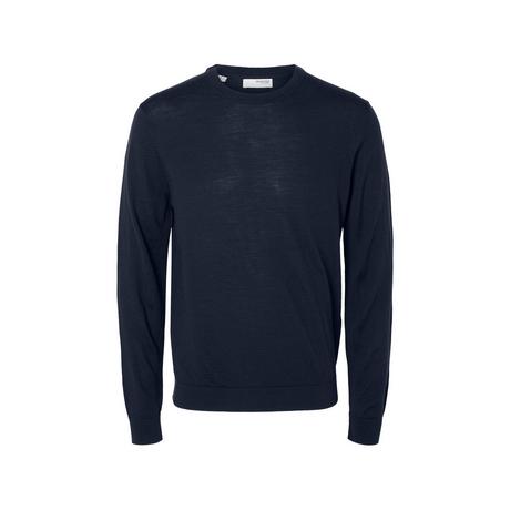 SELECTED SLHTray LS knit merino Pullover 