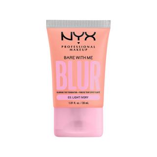 NYX-PROFESSIONAL-MAKEUP BARE WITH ME LT IVORY Bare With Me Blur Tint Foundation 