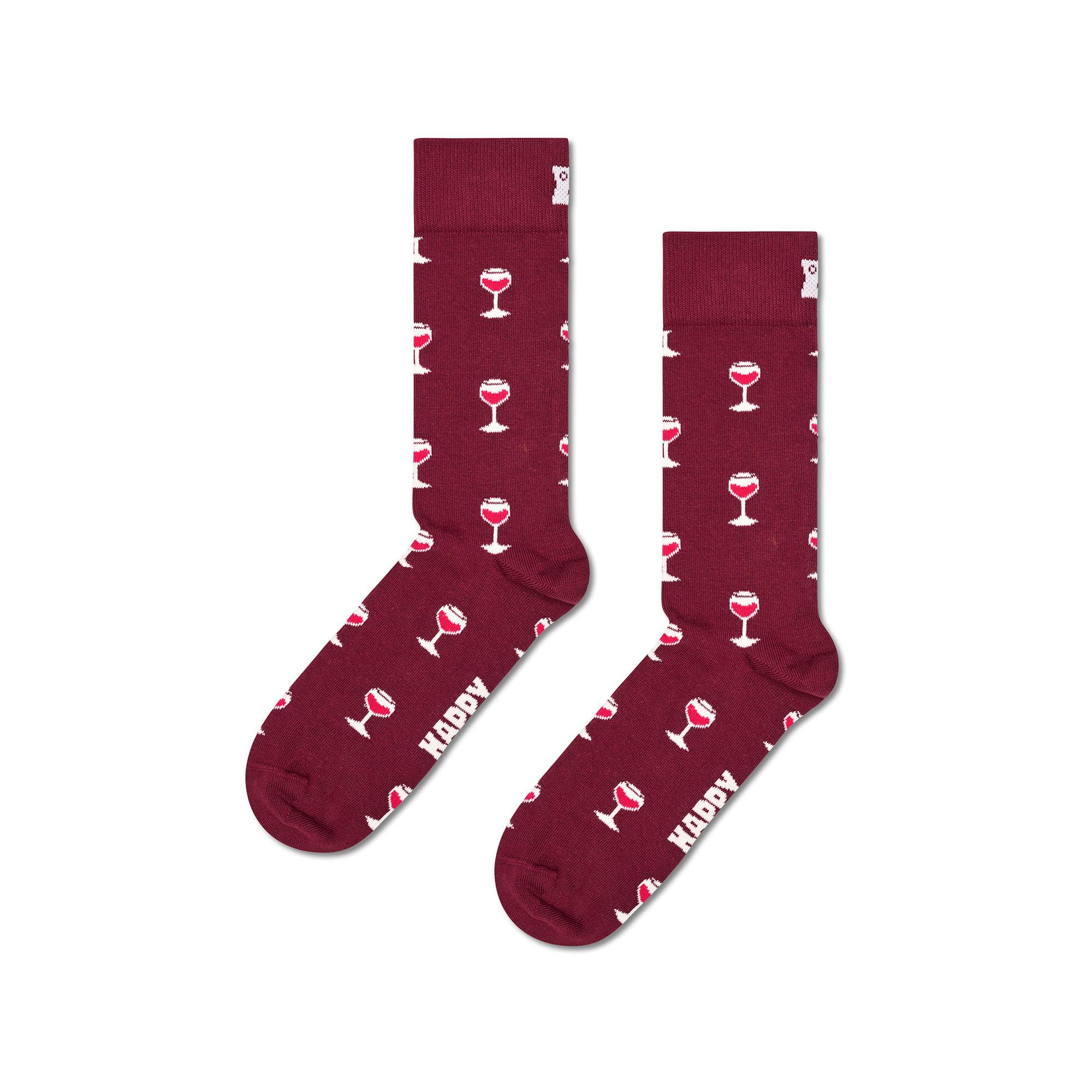 Happy Socks Glass Of Wine Sock Calze 