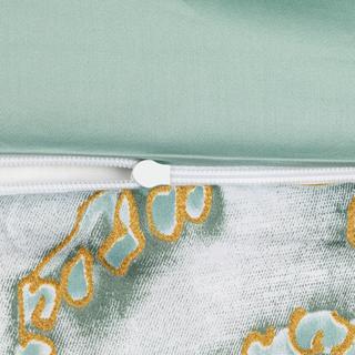 FAZZINI Chinoiserie Motif Floral Taie d'oreiller  