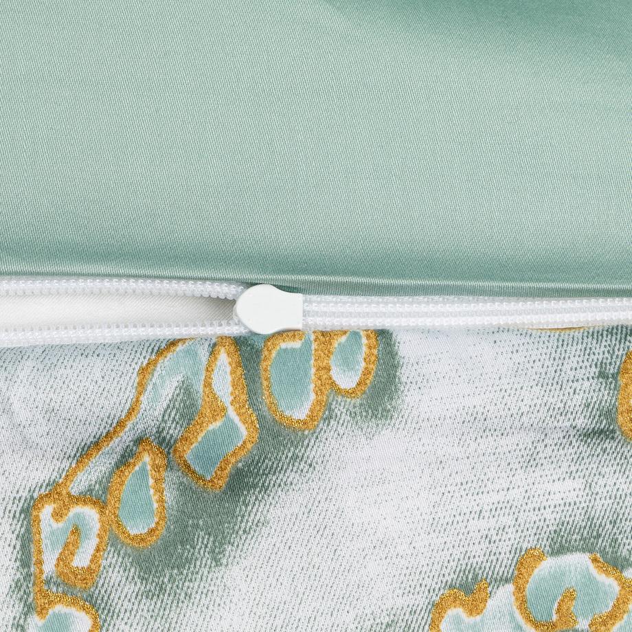 FAZZINI Chinoiserie Motif Floral Taie d'oreiller  