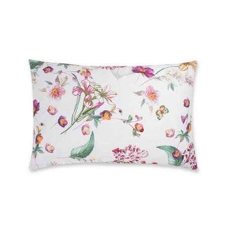 FAZZINI Ricamo Taie d'oreiller à motif floral  