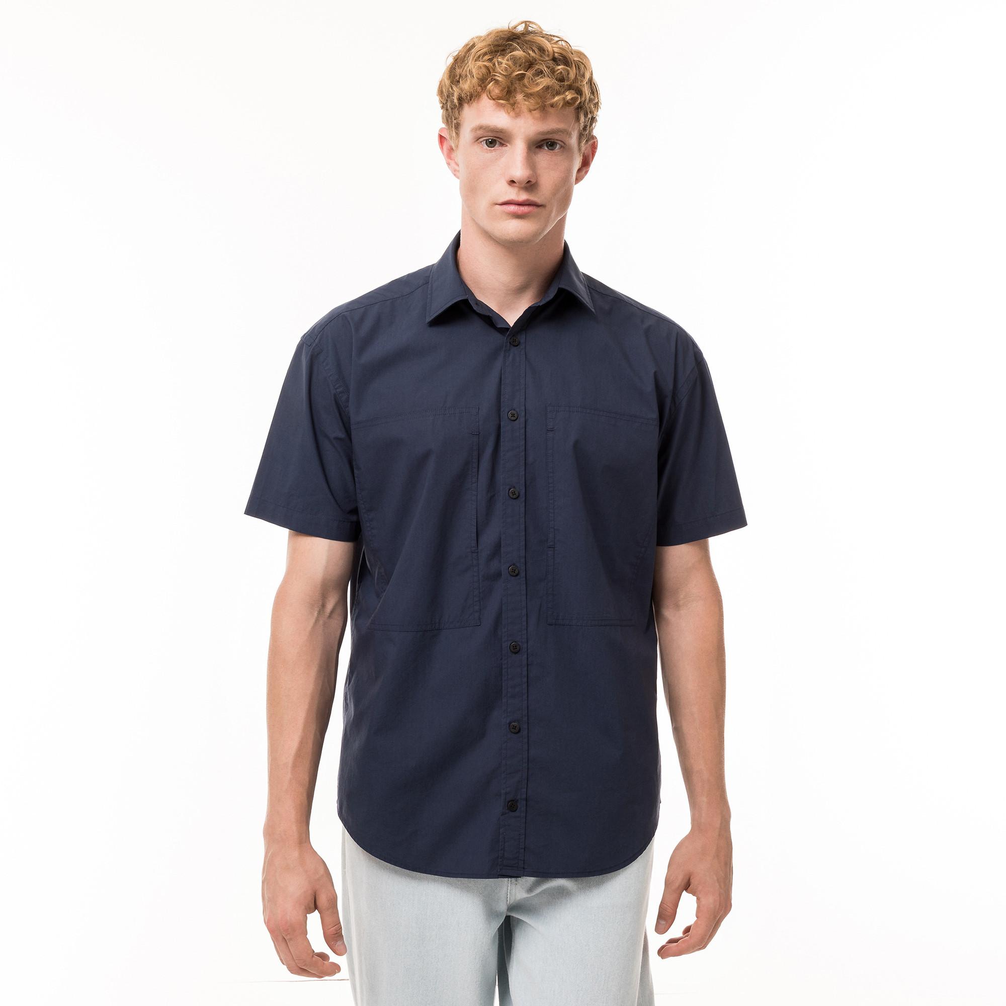 Manor Man  Camicia, classic fit, maniche corte 