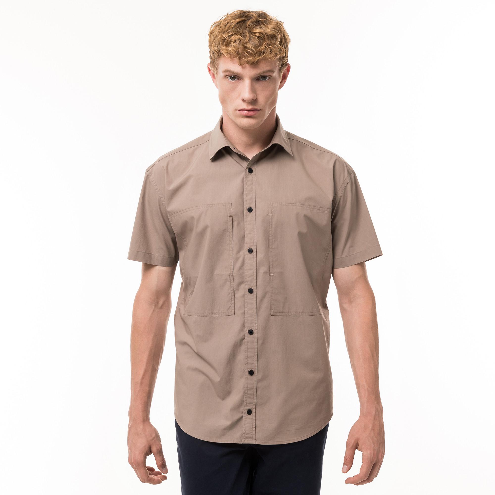 Manor Man  Camicia, classic fit, maniche corte 