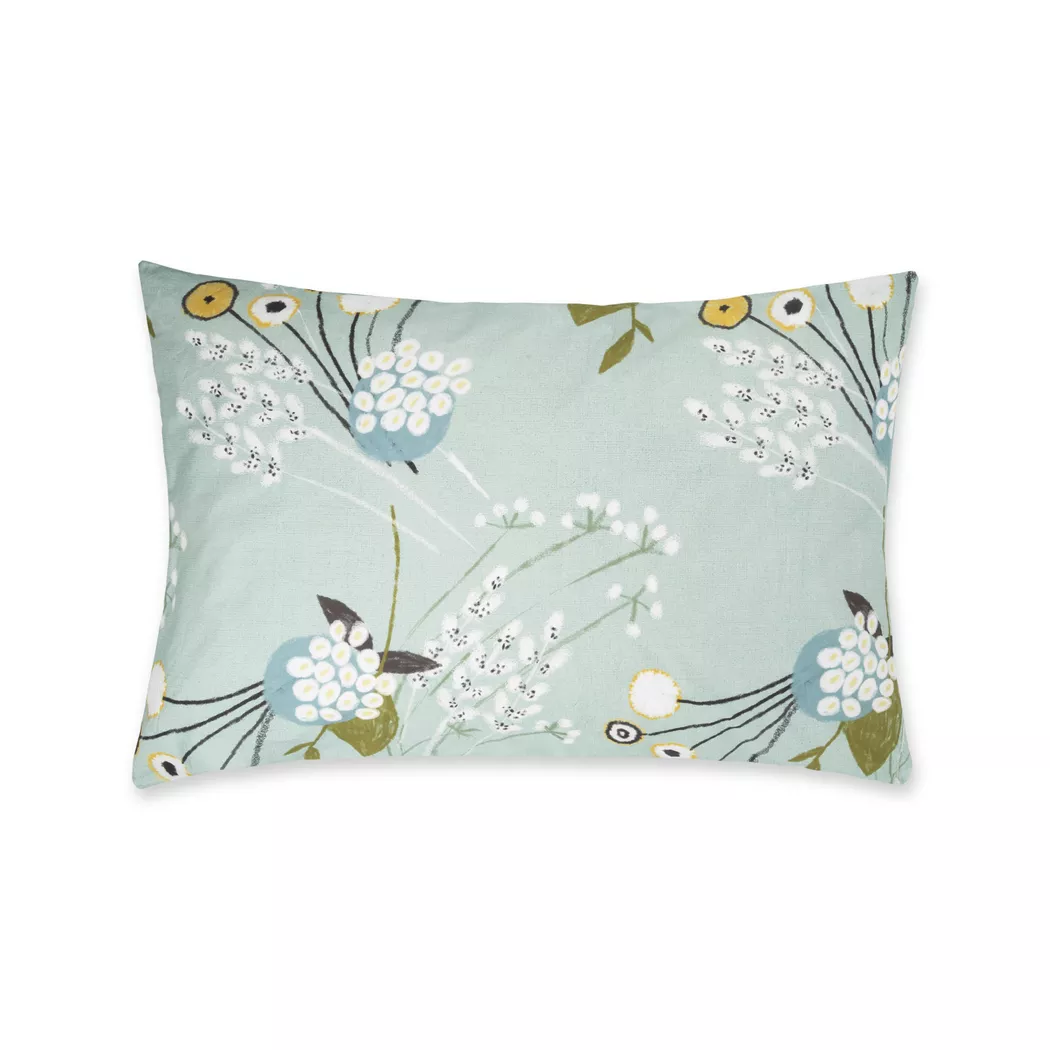 Fazzini - Kissenbezug, Lotus Gemusterter Kissenbezug, 60 x 60 cm, Multicolor