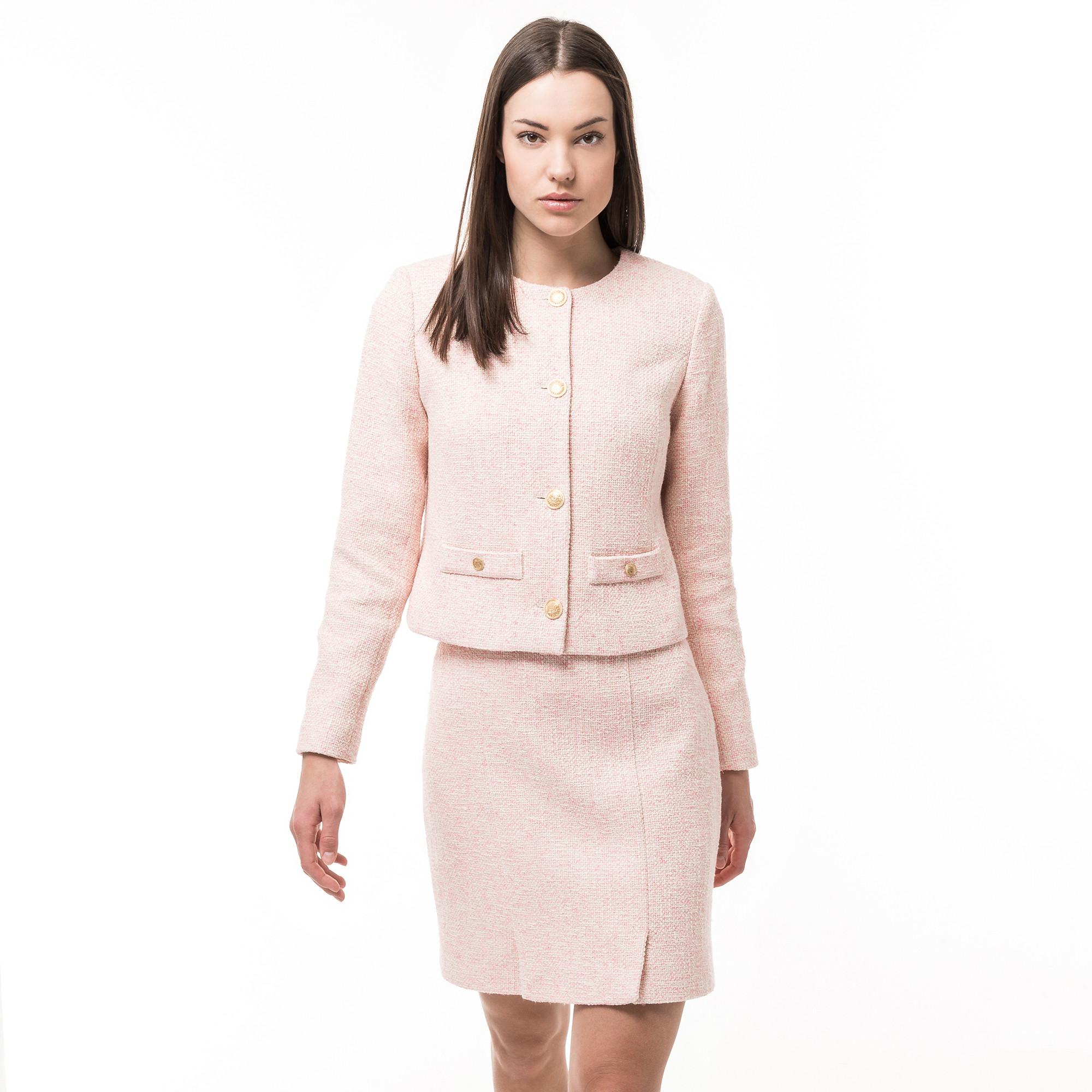 Image of Jacke Mit Knöpfen Damen Rosa 44