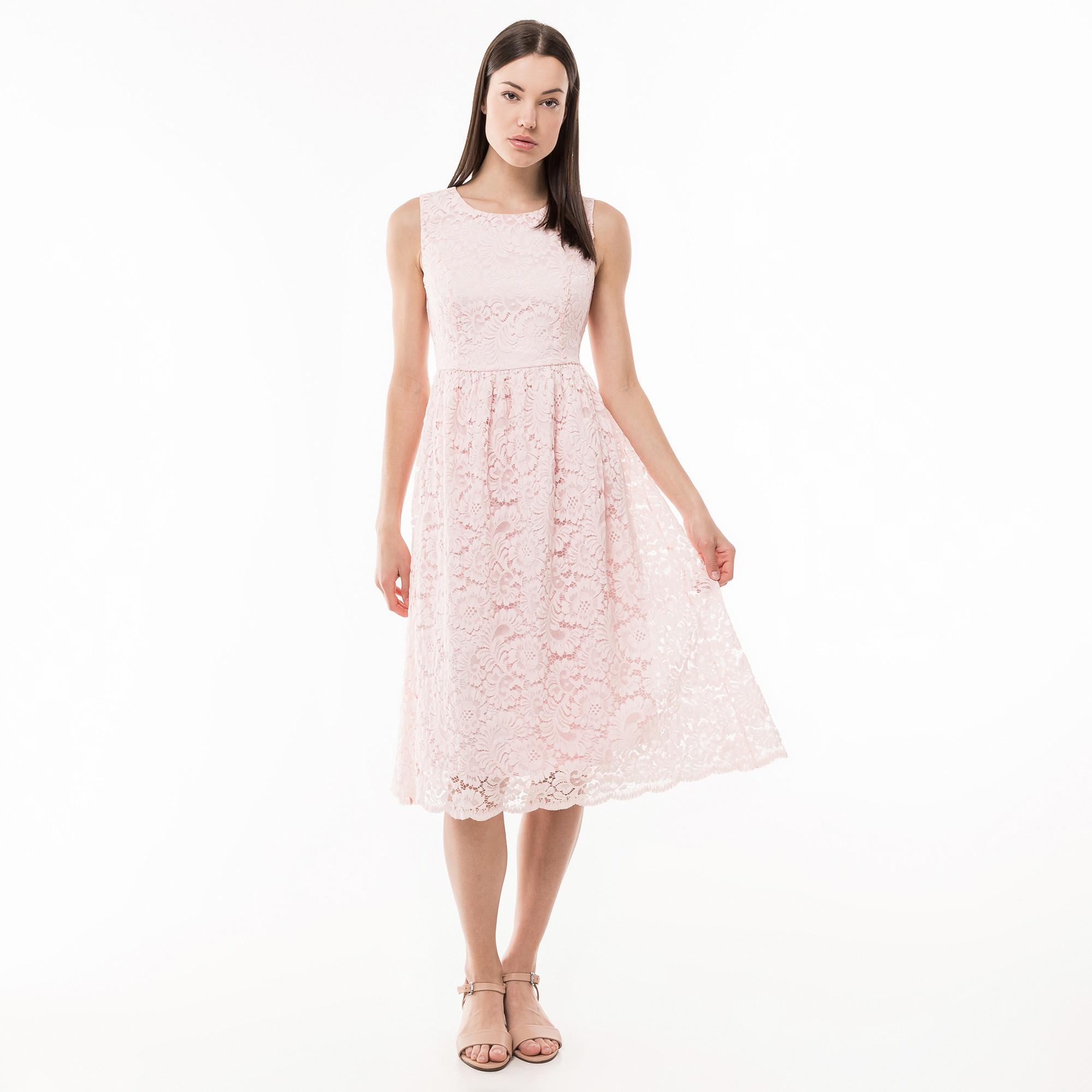 Image of Freizeitkleid, Ärmellos Damen Rosa 38