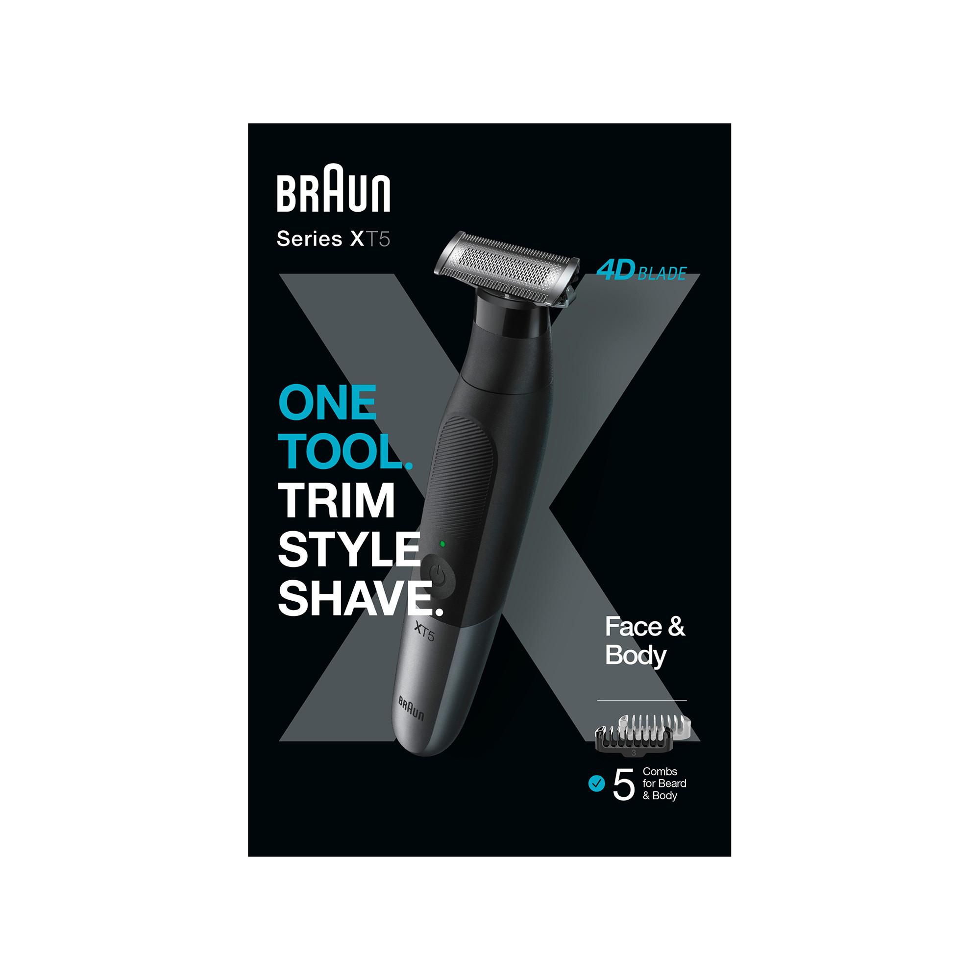BRAUN Trimmer XT5100 Face-& Body 