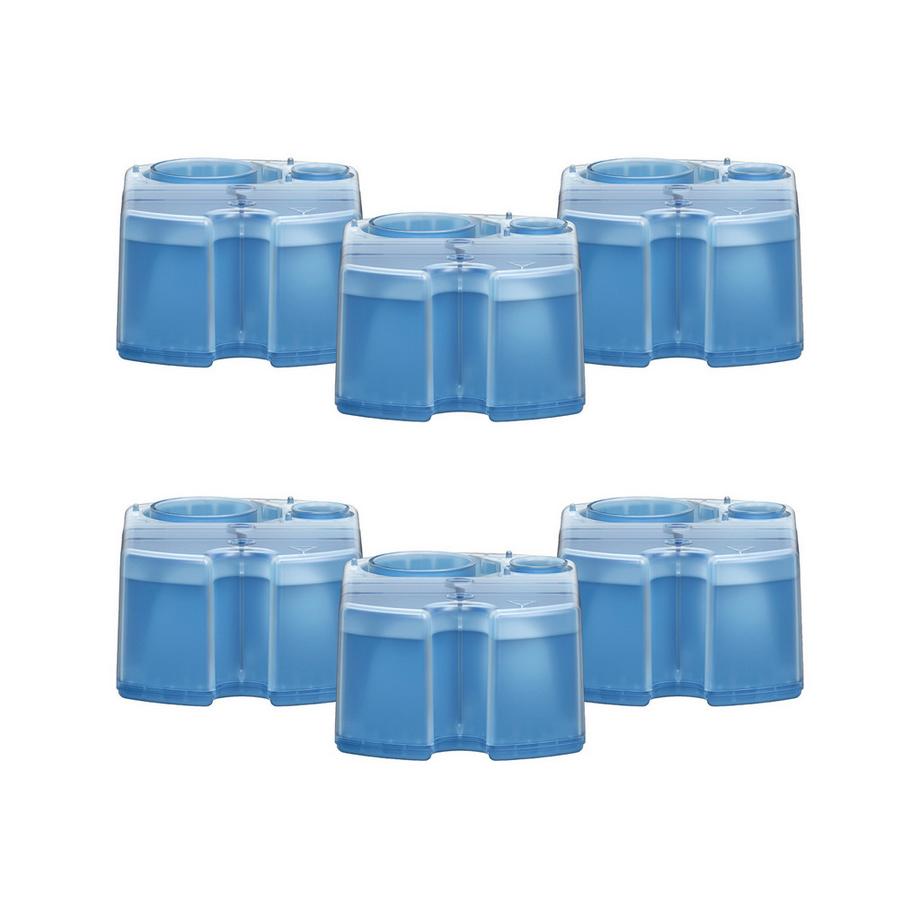 BRAUN Pack de 6 pcs Cartouche de nettoyage 