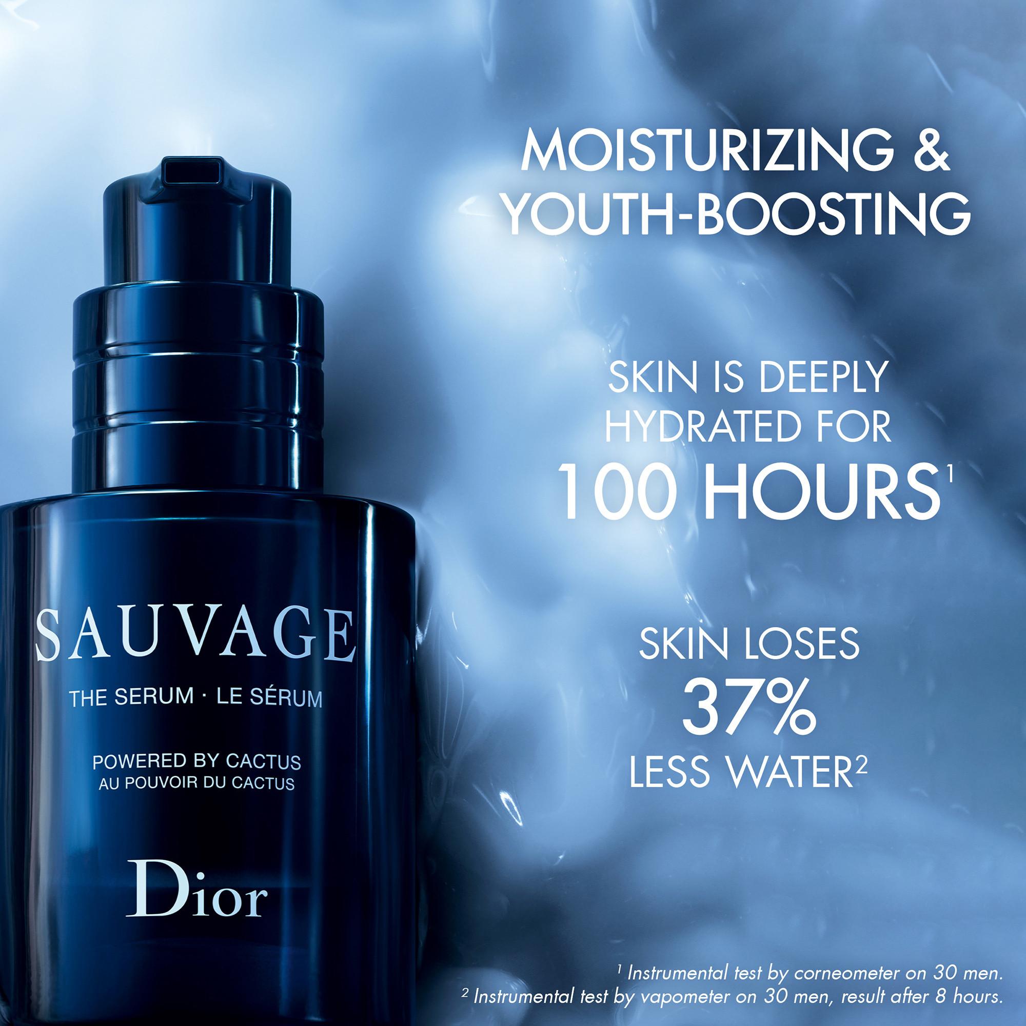 Dior Sauvage Il Siero Siero viso uomo arricchito dalla forza del cactus 