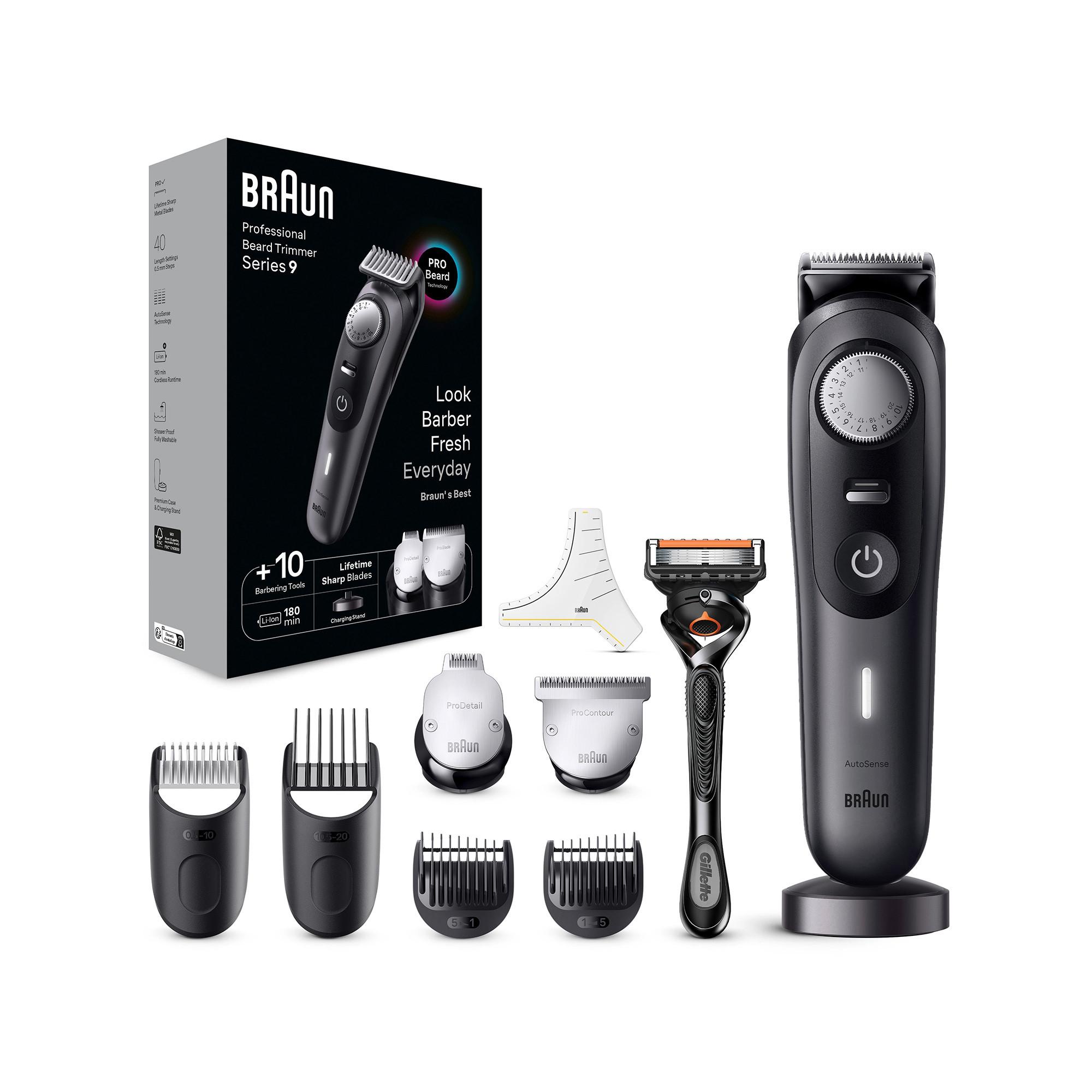 BRAUN Tagliacapelli/Regolabarba BeardTrimmer BT9421 