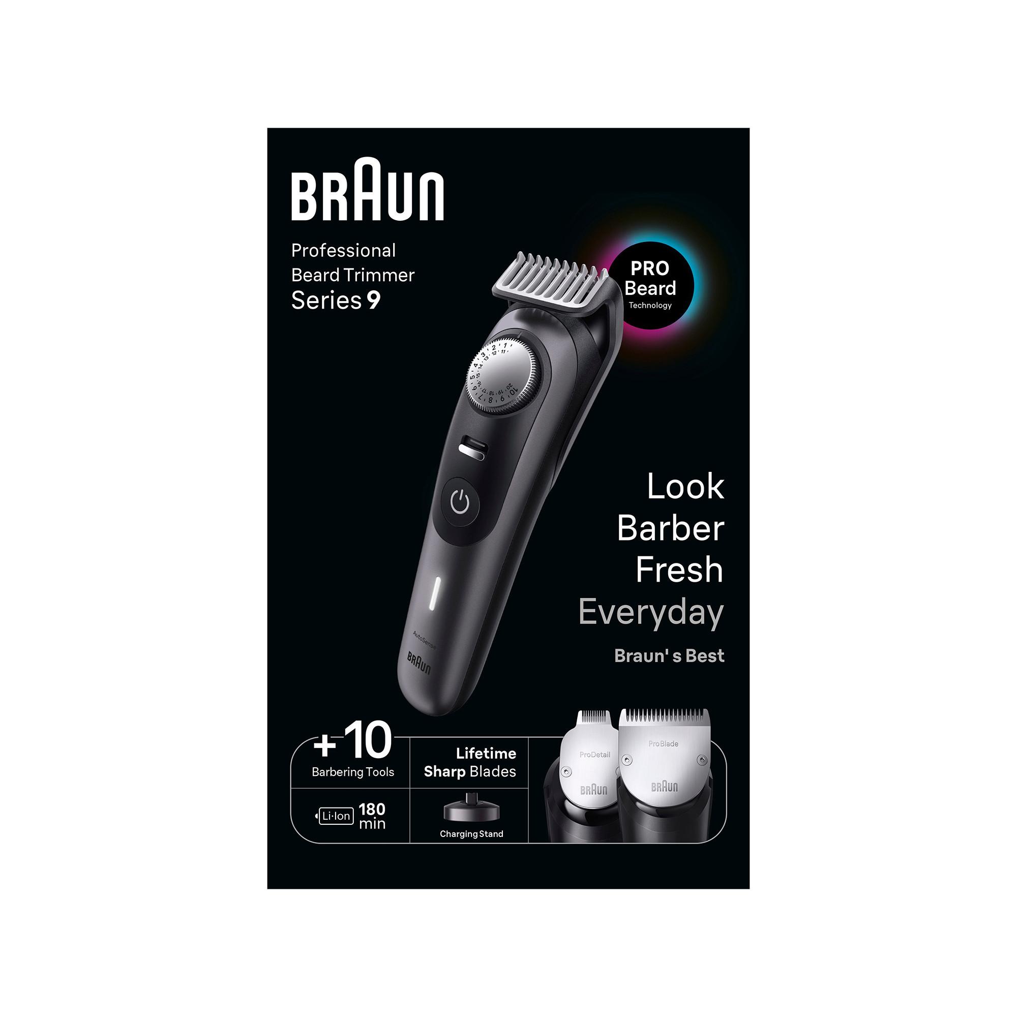 BRAUN Tagliacapelli/Regolabarba BeardTrimmer BT9421 