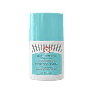 FIRST AID BEAUTY  Bronze + Glow Drop - Gocce abbronzanti + illuminanti alla niacinamide 