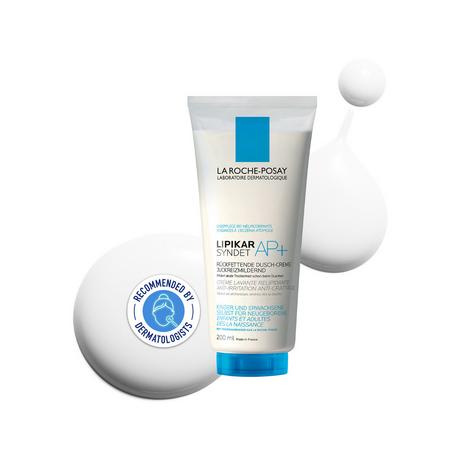 LA ROCHE POSAY  Lipikar Syndet AP+ Crème de douche relipidante nettoyage du corps 