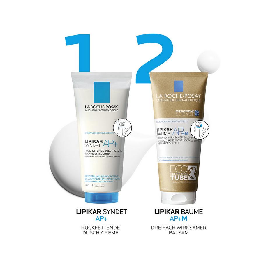 LA ROCHE POSAY  Lipikar Syndet AP+ Crema Doccia Idratante Detergente Corpo 