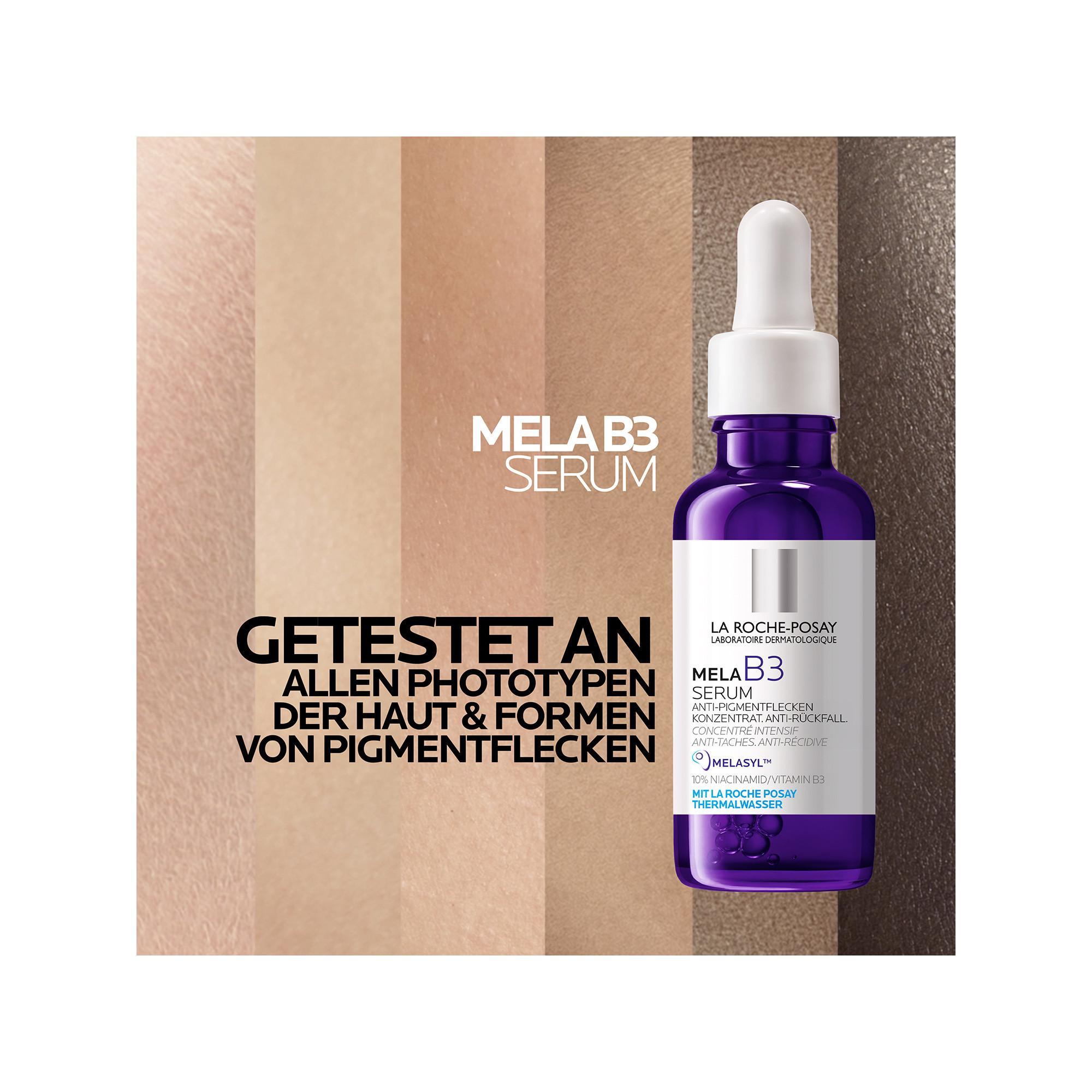 LA ROCHE POSAY  Mela B3 Serum mit patentiertem Wirkstoff Melasyl gegen Pigmentflecken und Niacinamid 