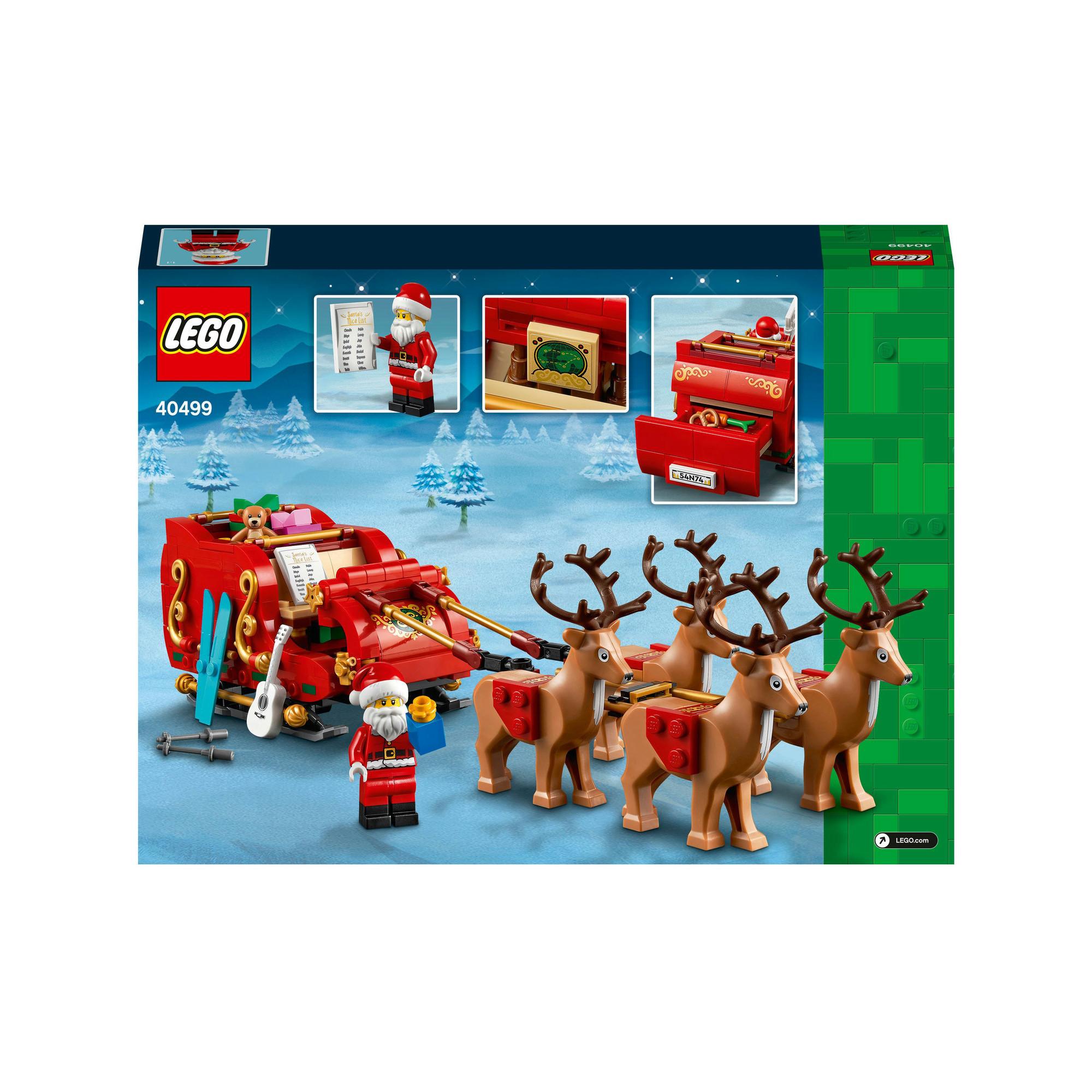 LEGO®  40499 Schlitten des Weihnachtsmanns 