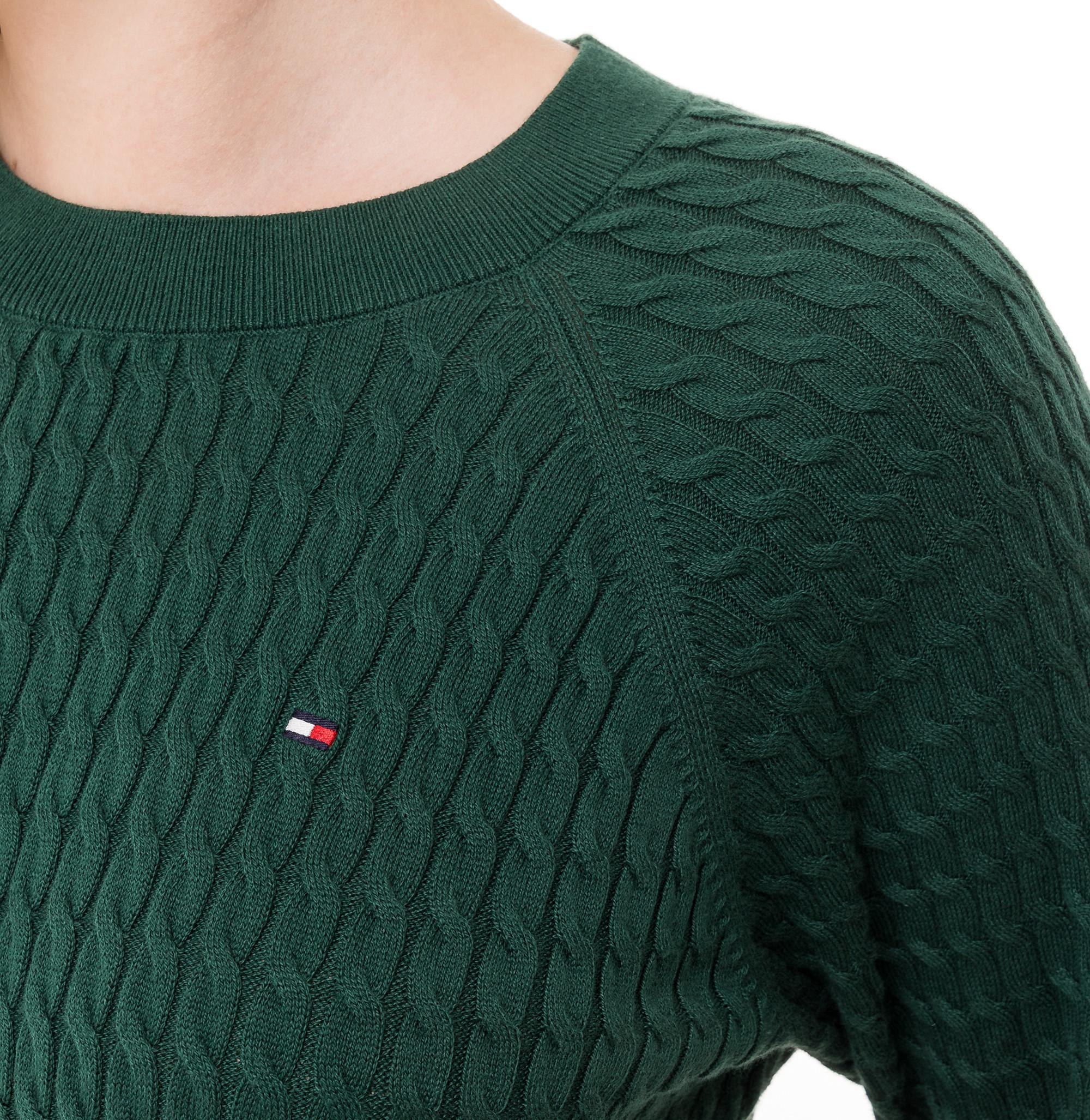 TOMMY HILFIGER CO CABLE C-NK Pullover 