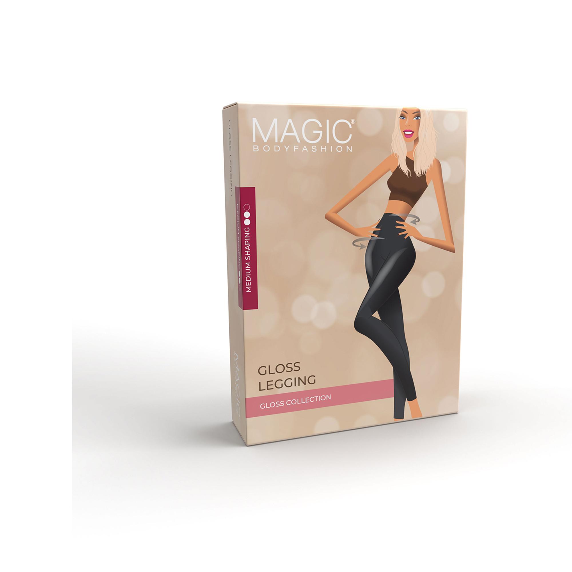 MAGIC Bodyfashion Gloss Legging Collant, ShapingFit 