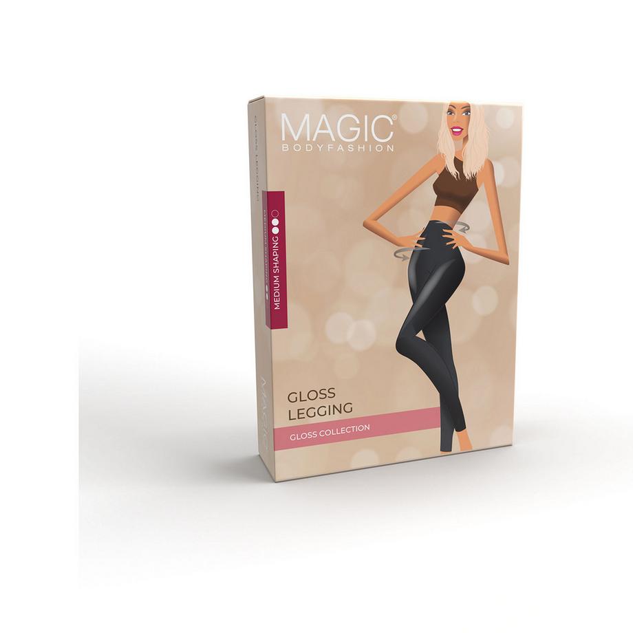 MAGIC Bodyfashion Gloss Legging Strumpfhose, Shaping Fit 