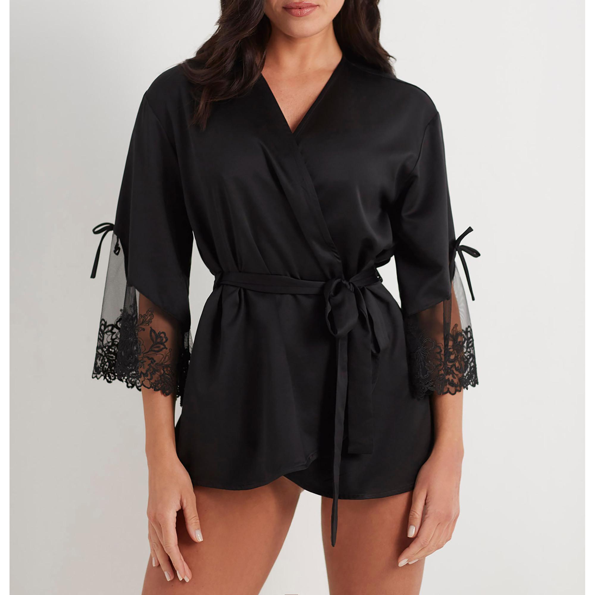 Image of Kimono Damen Black ONE SIZE