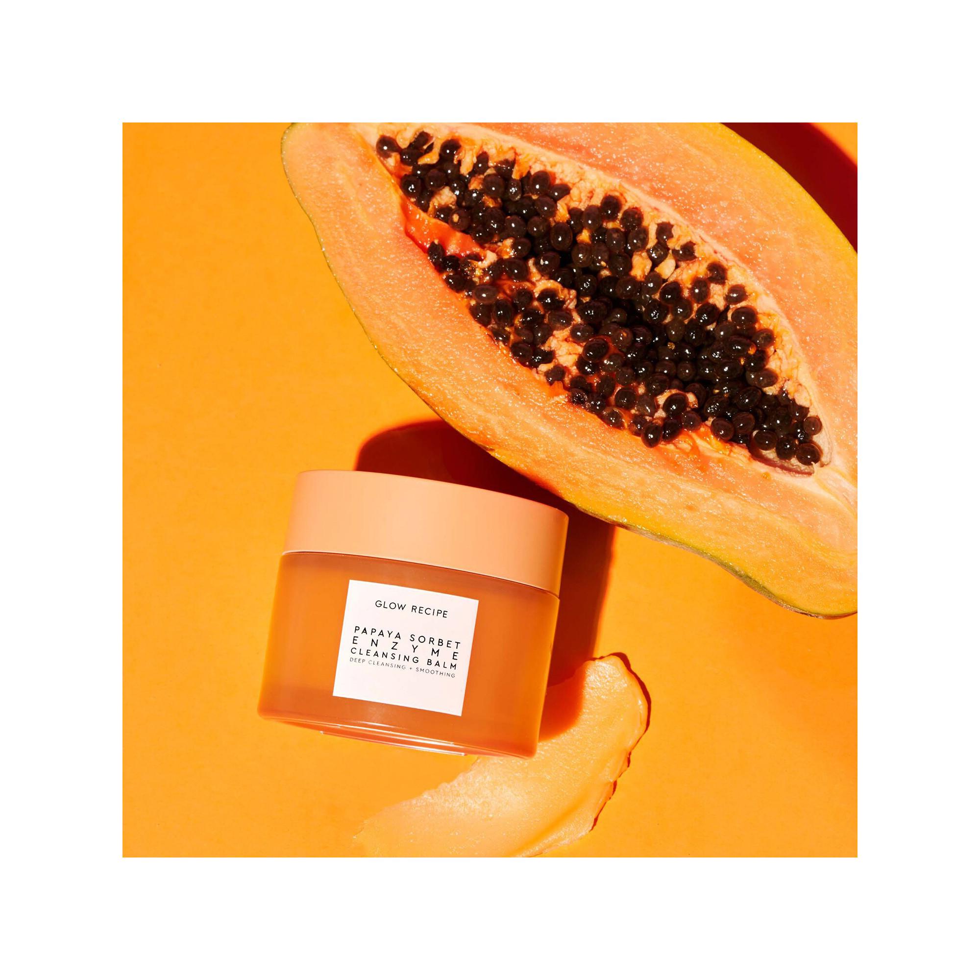 Glow Recipe Papaya Sorbet - Baume nettoyant aux enzymes  
