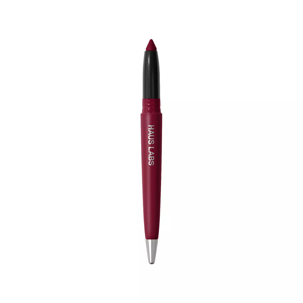 Haus Labs - Lippenstift, Monster Lip Crayon Vegan Lipstick and Lip Liner, 1.4 g, Garnet Matte