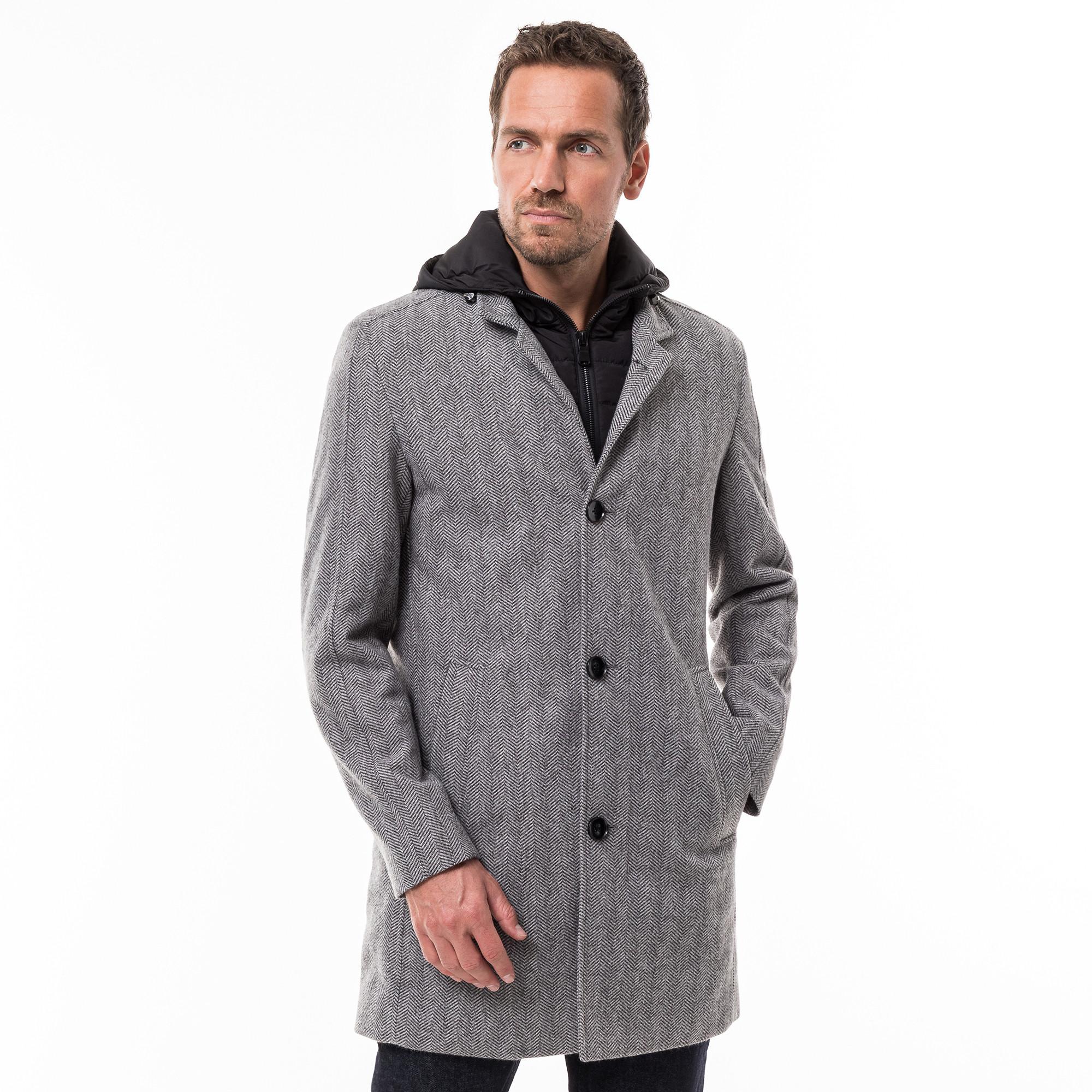 Manor Man  Cappotto dritto, corto 