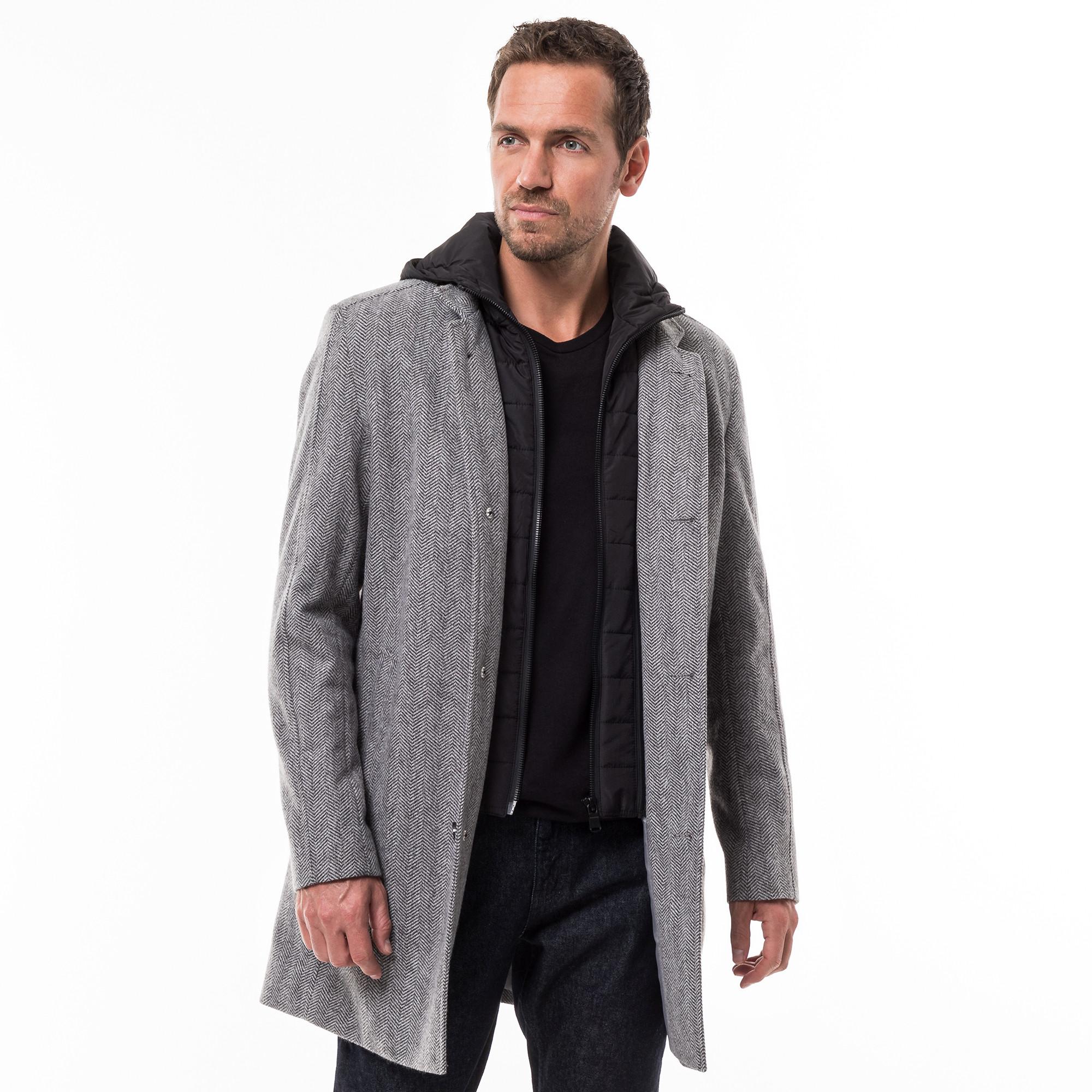 Manor Man  Cappotto dritto, corto 