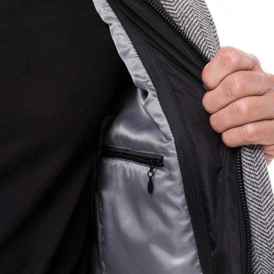 Manor Man Kurzer Mantel Gerader Fit  