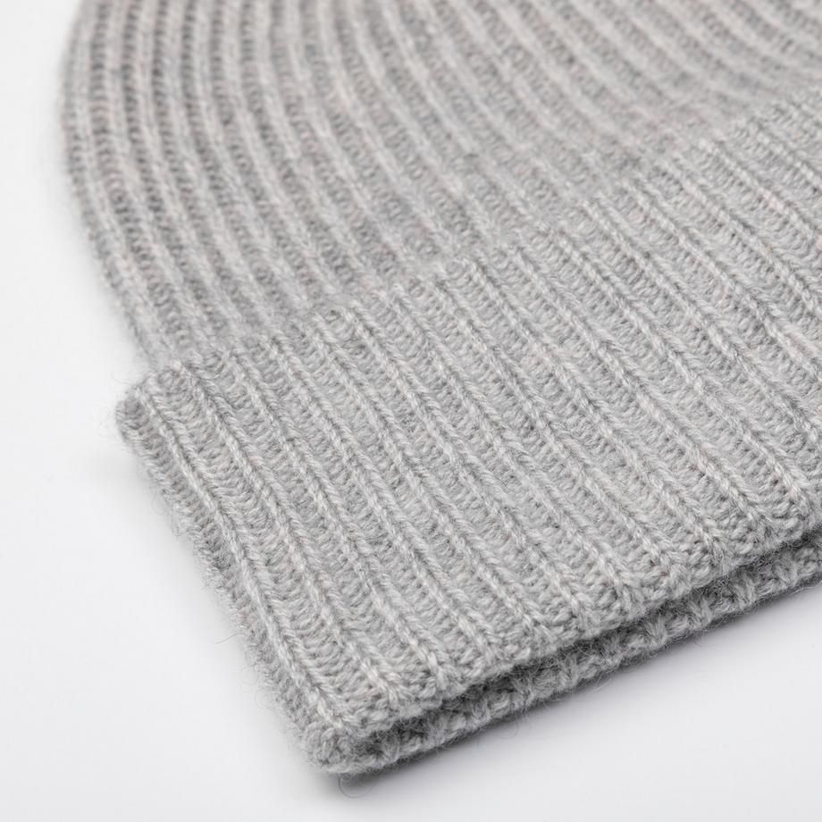 Manor Woman Bonnet en maille côtelée  