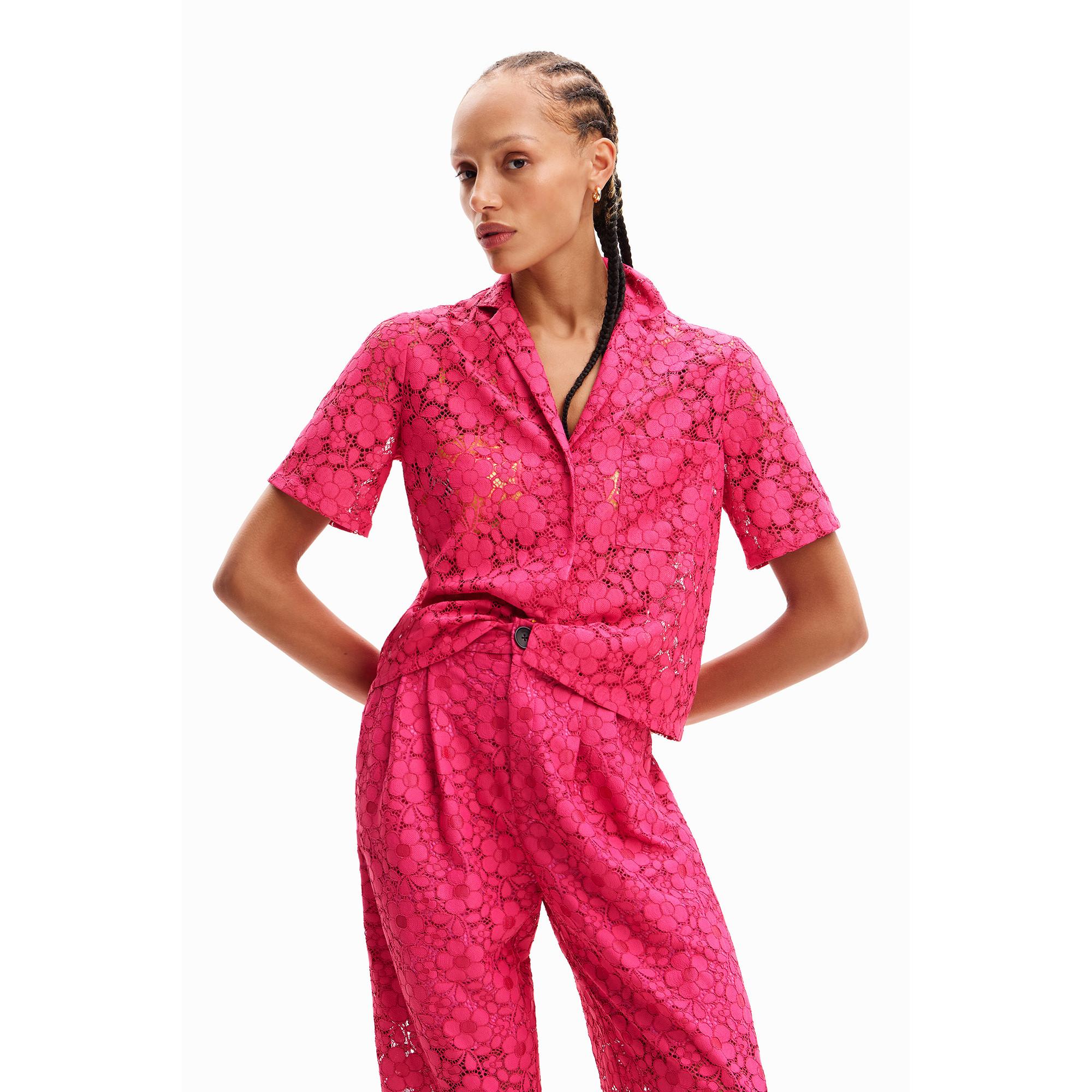 Image of Hemd Damen Pink L