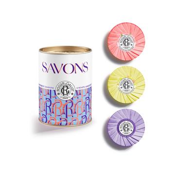 Trio Savon Flower Power: Fleur de Figuier/ Osmanthus / Lavande Royale