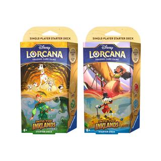 Ravensburger  Lorcana Into the Inklands – Starter Deck, EN, assortiment aléatoire 