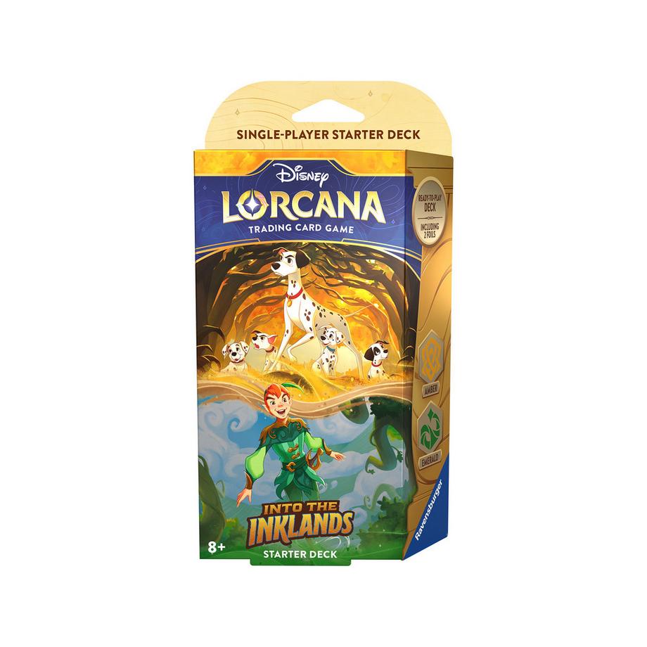 Ravensburger  Lorcana Into the Inklands – Starter Deck, EN, modelli assortiti 