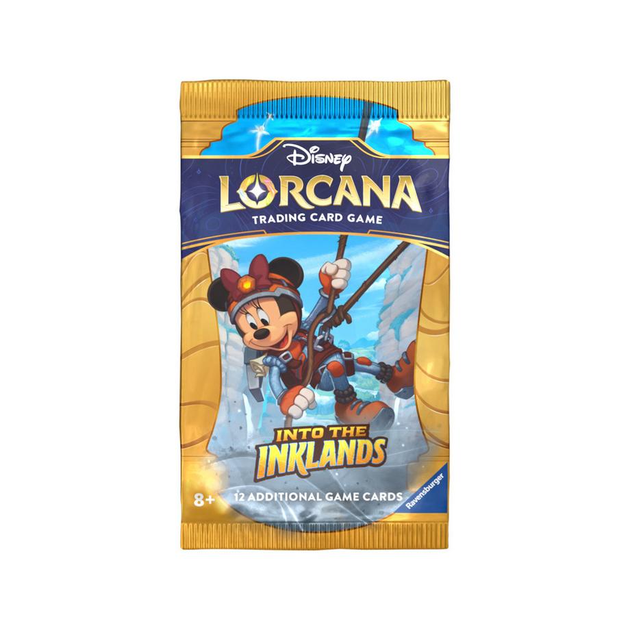 Ravensburger  Lorcana Into the Inklands Booster Pack, EN, Zufallsauswahl 