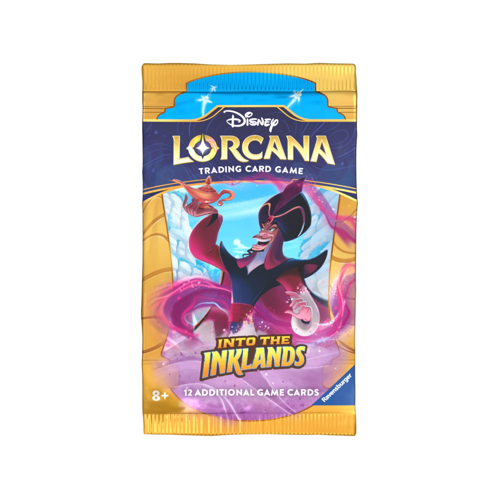 Ravensburger  Lorcana Into the Inklands Booster Pack, EN, modelli assortiti 