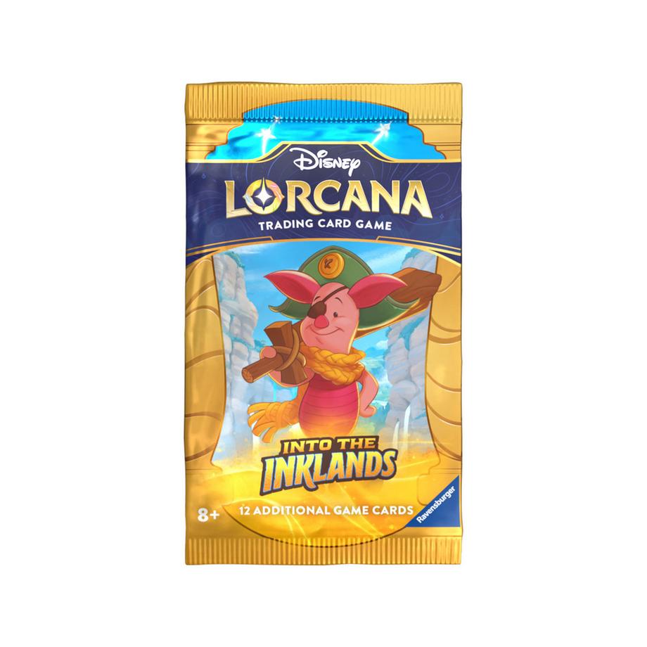 Ravensburger  Lorcana Into the Inklands Booster Pack, EN, Zufallsauswahl 