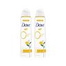 Dove Aero Citrus deo duo Parfum citrus et pêche 0% sels d'aluminium avec complexe de zinc Déodorant Spray Duo 