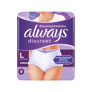 Discreet Incontinence Pants Plus L 9
