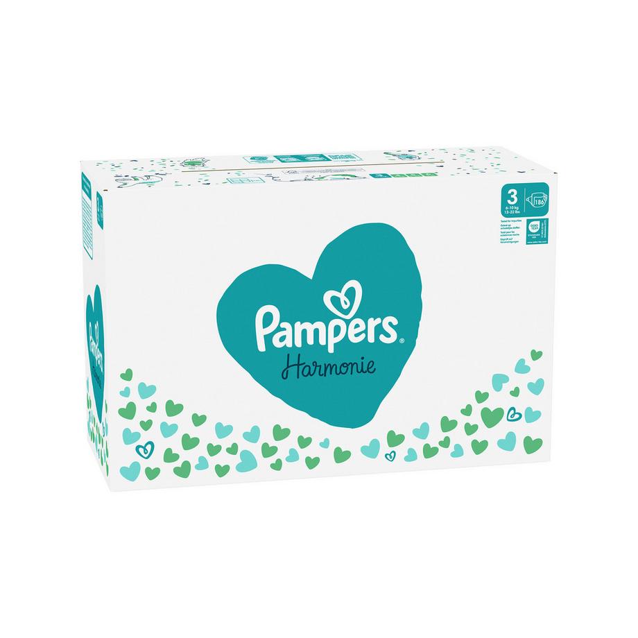 Pampers  Harmonie Gr.3 Midi 6-10kg Boîte mensuelle 
